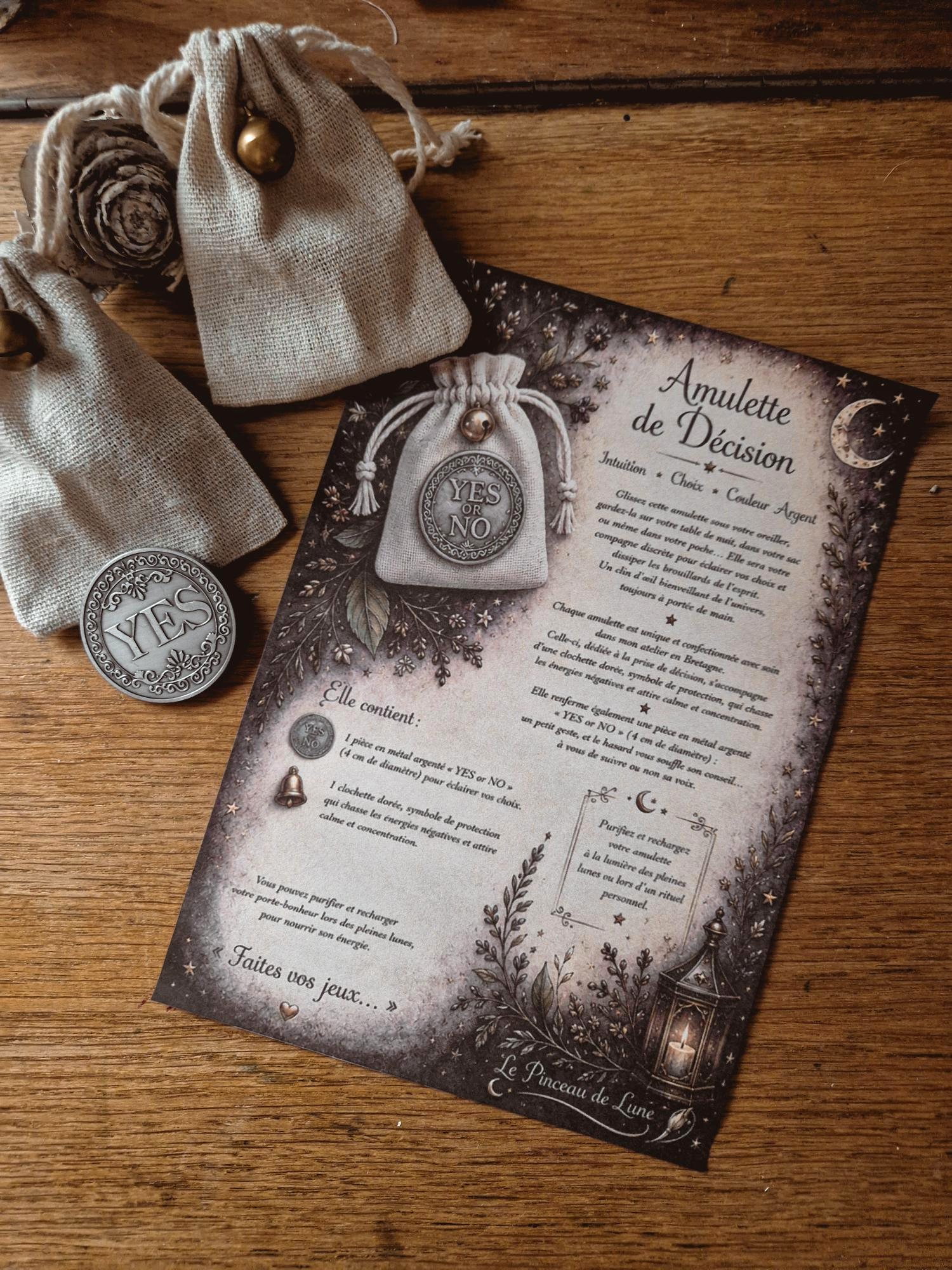 "Amulette de décision" – Image 2