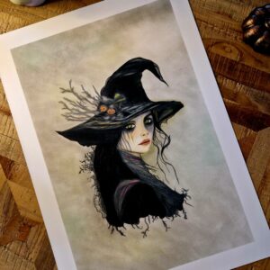 Illustration originale « Enchanteresse »