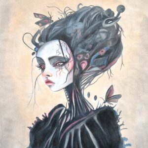 Illustration originale « Neige brûlante »