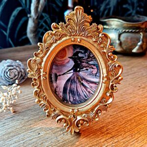 Miniature doré « La gardienne des terres »