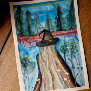 Illustration originale « L’énergéticienne »