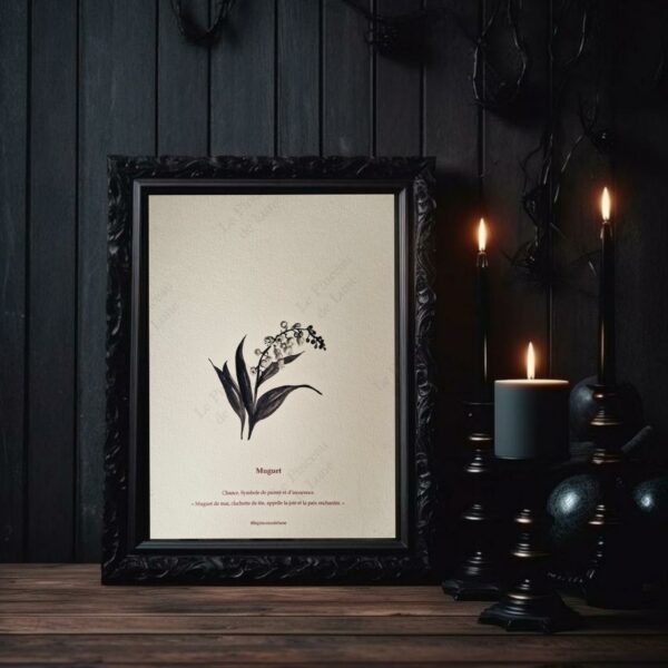 Illustration originale "Muguet" – Image 2