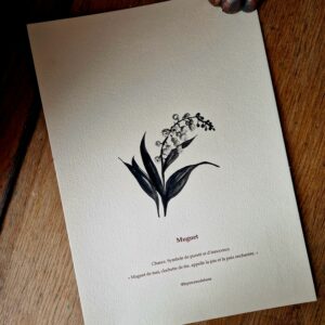 Illustration originale « Muguet »