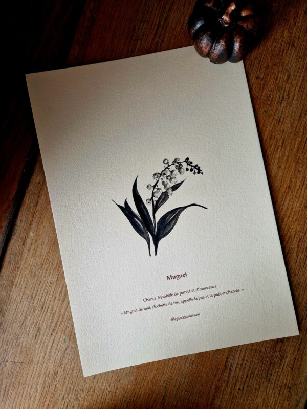 Illustration originale "Muguet"