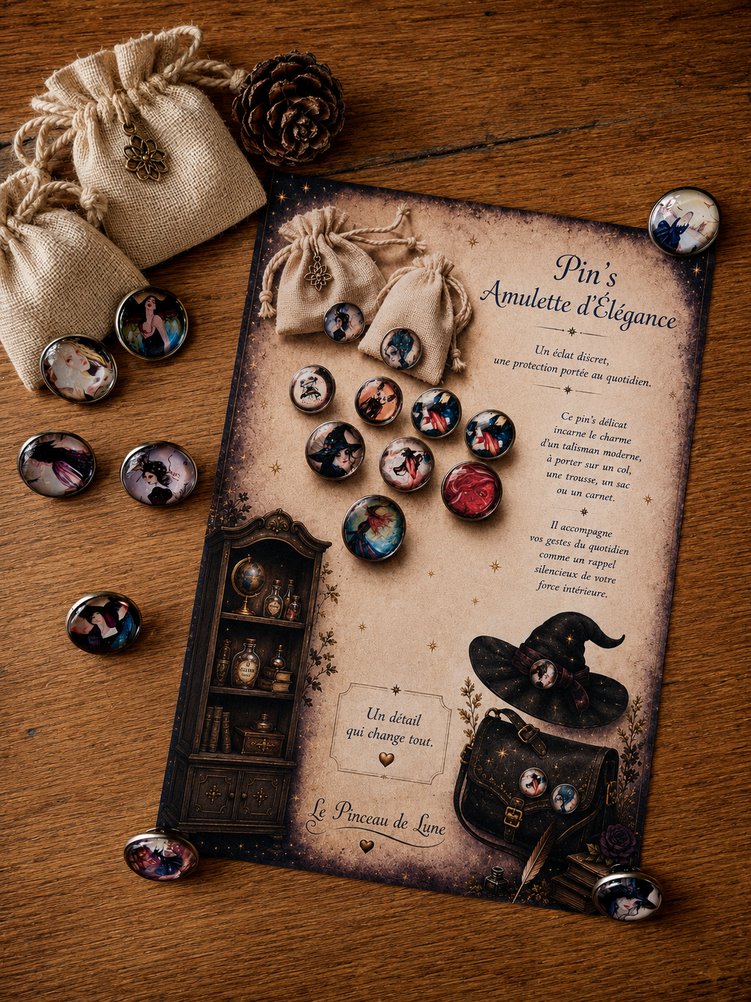 Amulette "Pin's" – Image 2