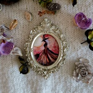 Miniature argenté « La veilleuse des brumes »