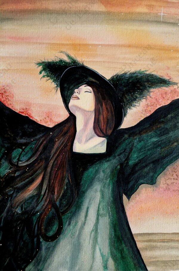 Illustration originale "La mère-veille" – Image 2