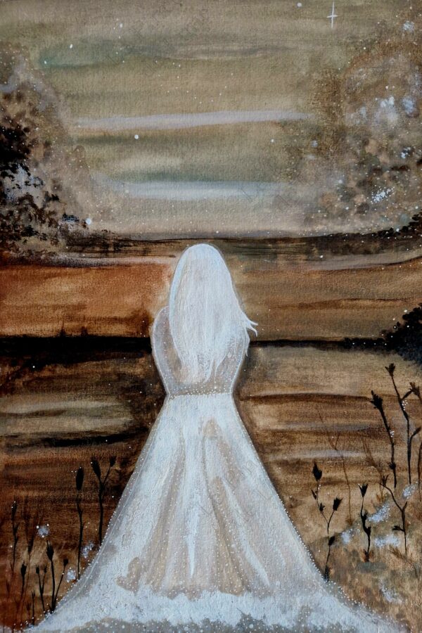 Illustration originale "La passeuse d'âme" – Image 2