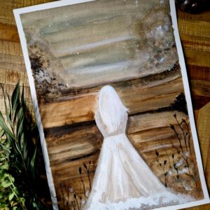 Illustration originale « La passeuse d’âme »