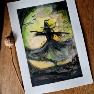 Illustration originale « Le vol de nuit »