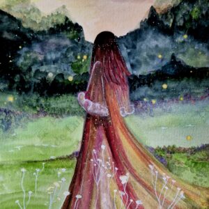 Illustration originale « L’intuitive »