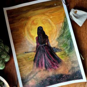 Illustration originale « La Créatrice des Rêves « 