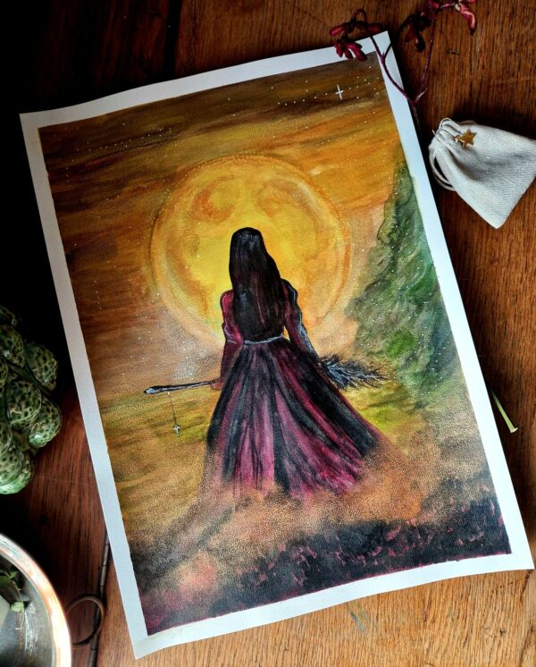 Illustration originale "La Créatrice des Rêves "