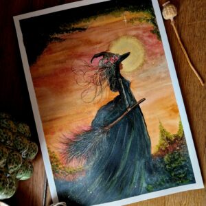 Illustration originale « L’alchimiste »
