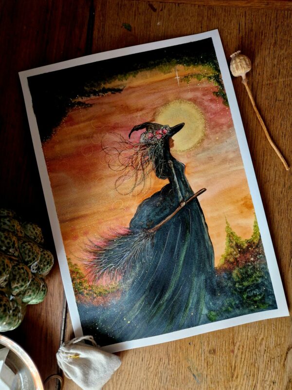 Illustration originale "L'alchimiste"