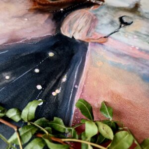 Illustration originale « Lunaison « 