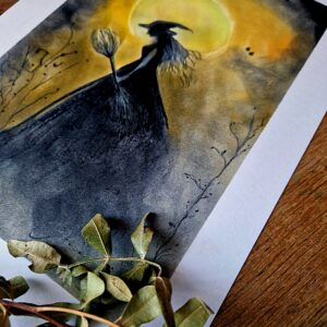 Illustration originale « La nuit de l’aurore »