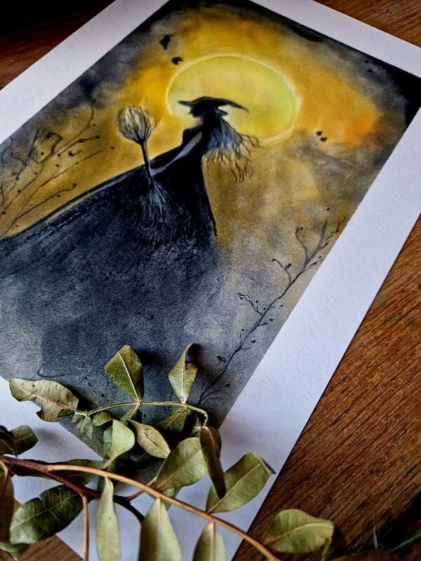 Illustration originale "La nuit de l'aurore" – Image 2