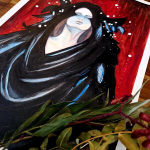 Illustration originale « Plume »