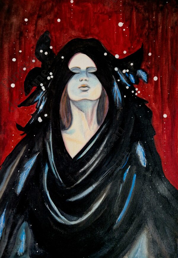 Illustration originale "Plume" – Image 3