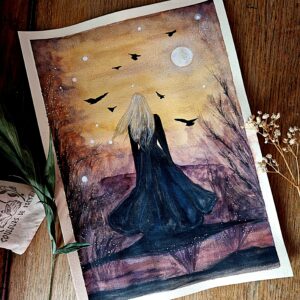 Illustration originale « La voix des Astres »