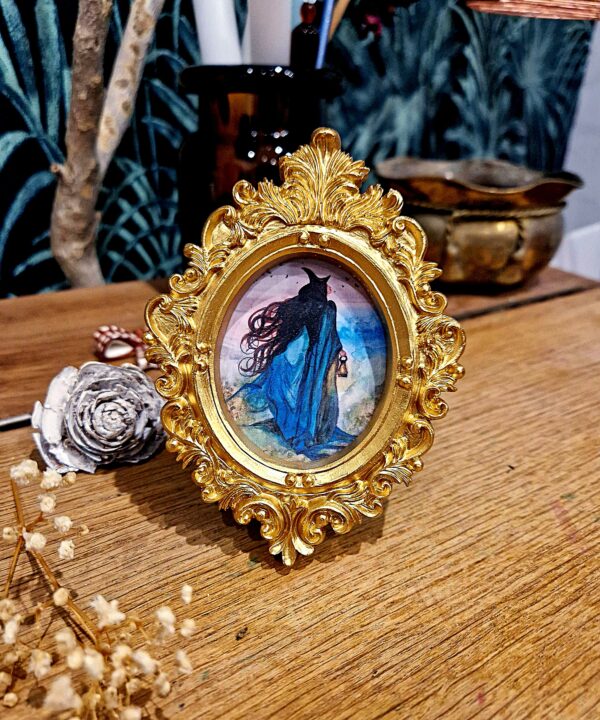 Miniature doré "La Vagabonde"