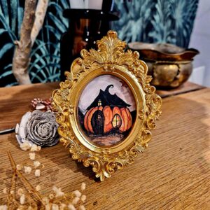 Miniature doré « Octobre »