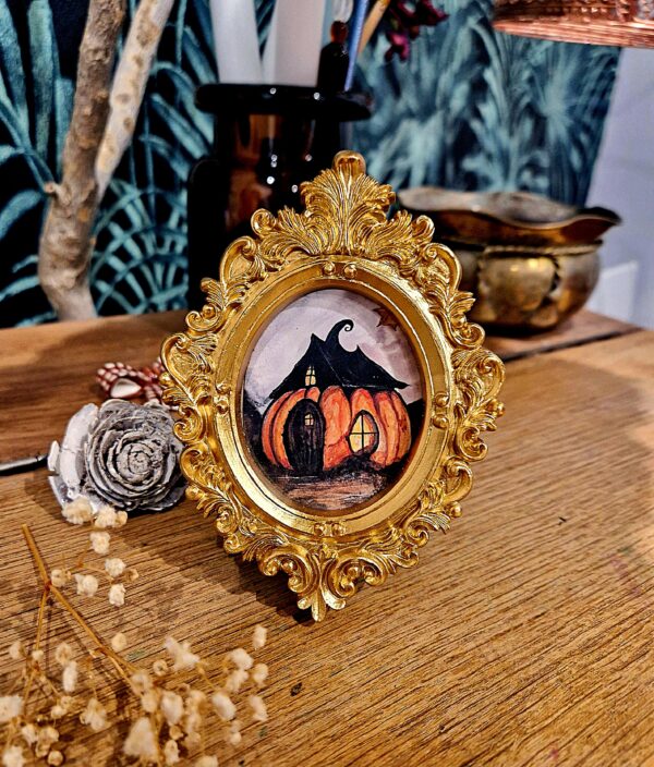 Miniature doré "Octobre"