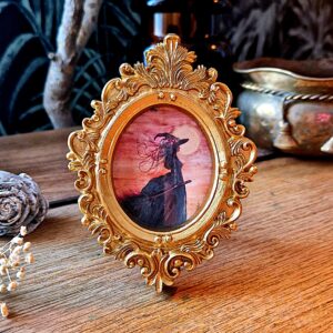 Miniature doré « L’alchimiste »