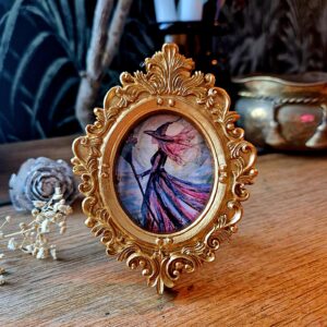 Miniature doré « L’héritière des savoirs »