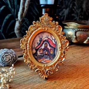 Miniature doré « La chaumière enchantée »