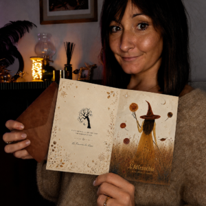 ✦Carte illustrée- Modèle L’Affranchie✦