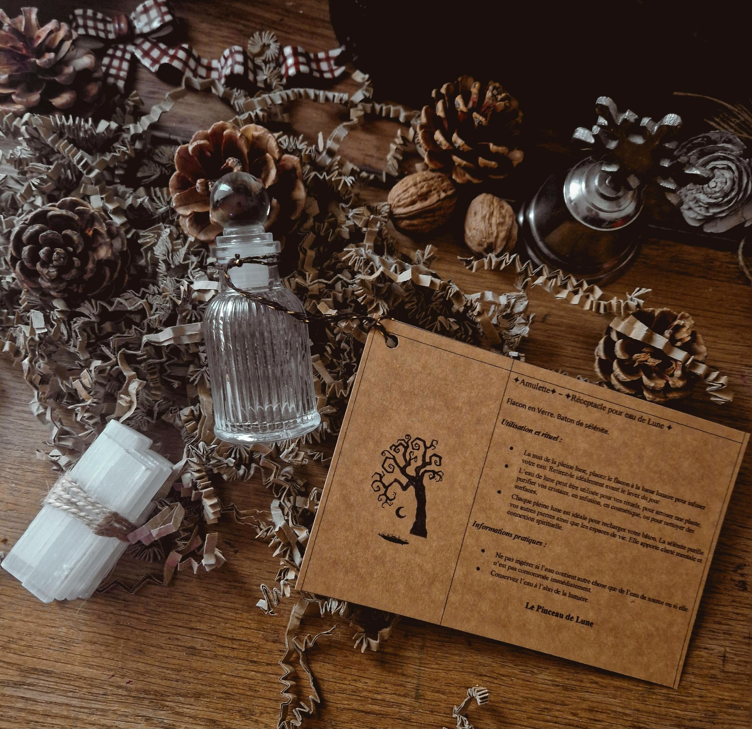 Amulette-"Les Génies"-Réceptacle Lunaire