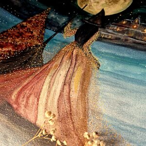 Illustration originale « L’Étincelante »