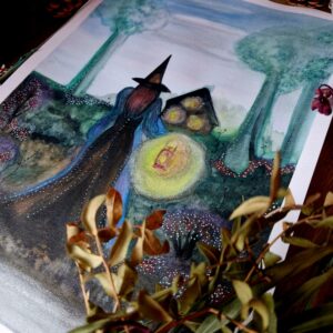 Illustration originale « La Solitaire « 