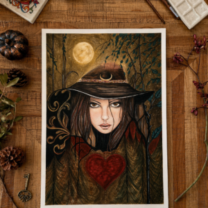 Illustration originale « Cœur Sacré »