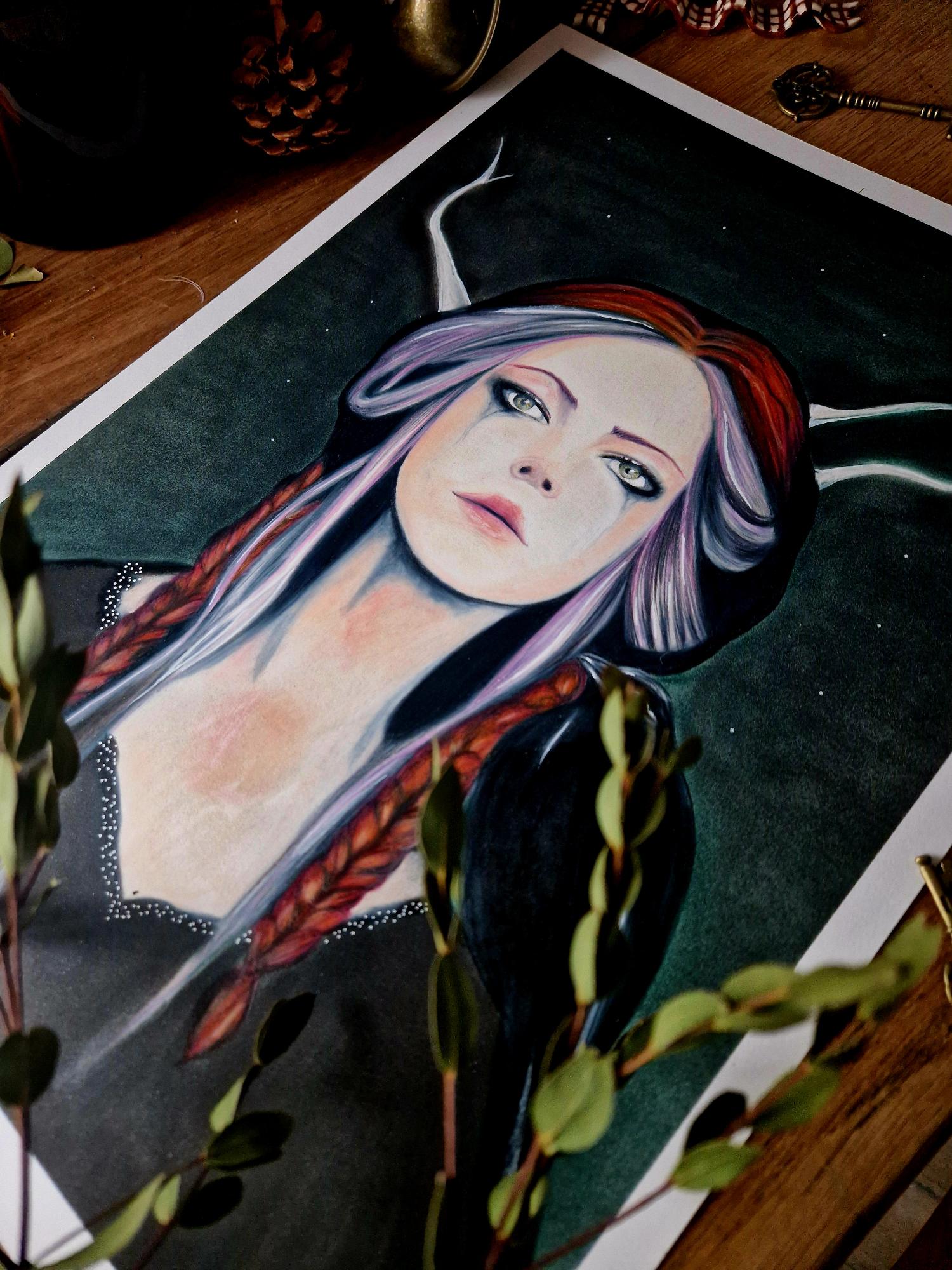 Illustration originale "L'Émancipée" – Image 2