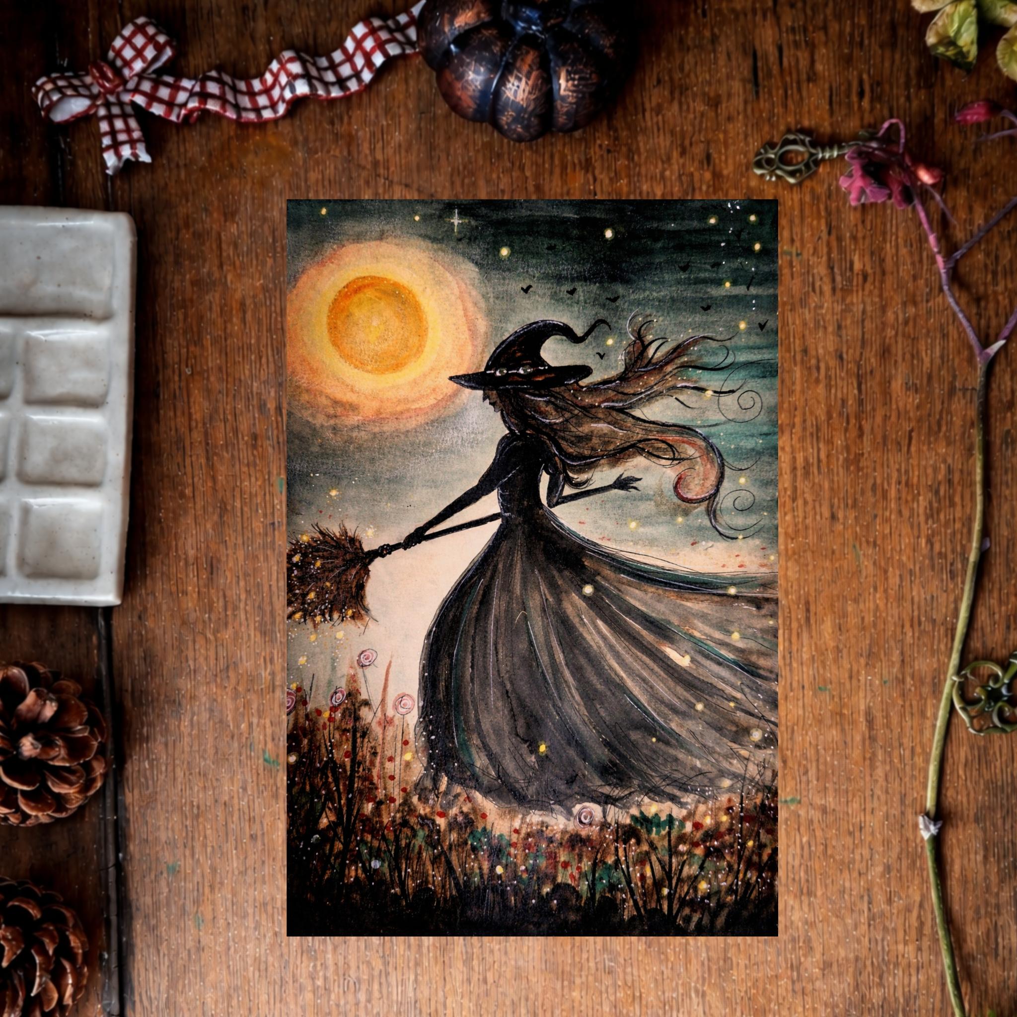 Illustration “La Gardienne des Terres”, figure ancienne liée à la terre et aux saisons