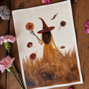 Illustration originale « L’Affranchie »