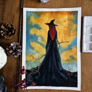 Illustration originale « La Décisionnaire »