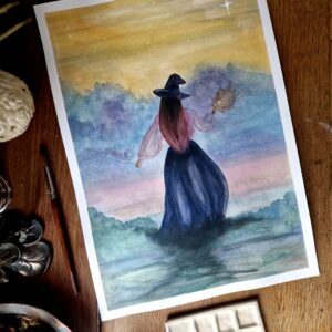 Illustration originale « La Vertueuse »